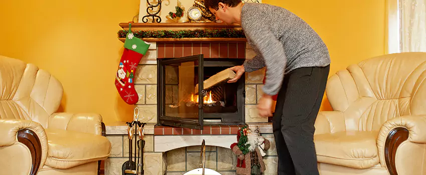 Gas to Wood-Burning Fireplace Conversion Services in Bridgeview, Illinois