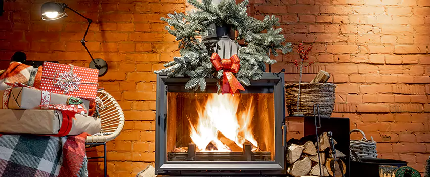 Travis Industries Linear Gas Fireplace Installation in Bridgeview, Illinois