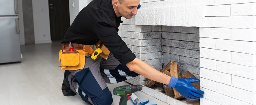 Fireplace Damaged Damper Frame Repair Services in Bridgeview, Illinois