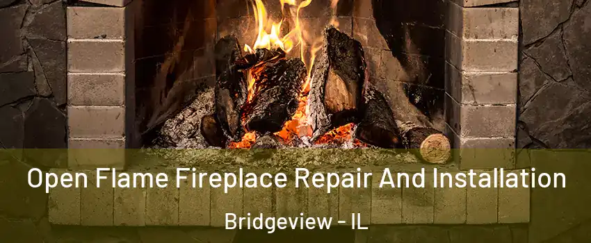  Open Flame Fireplace Repair And Installation Bridgeview - IL